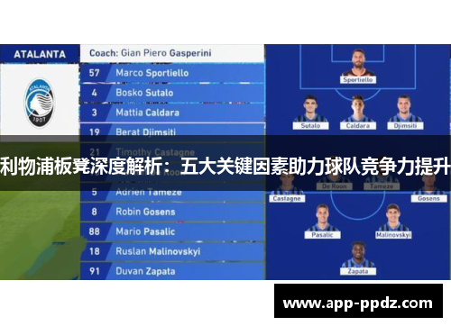 利物浦板凳深度解析：五大关键因素助力球队竞争力提升